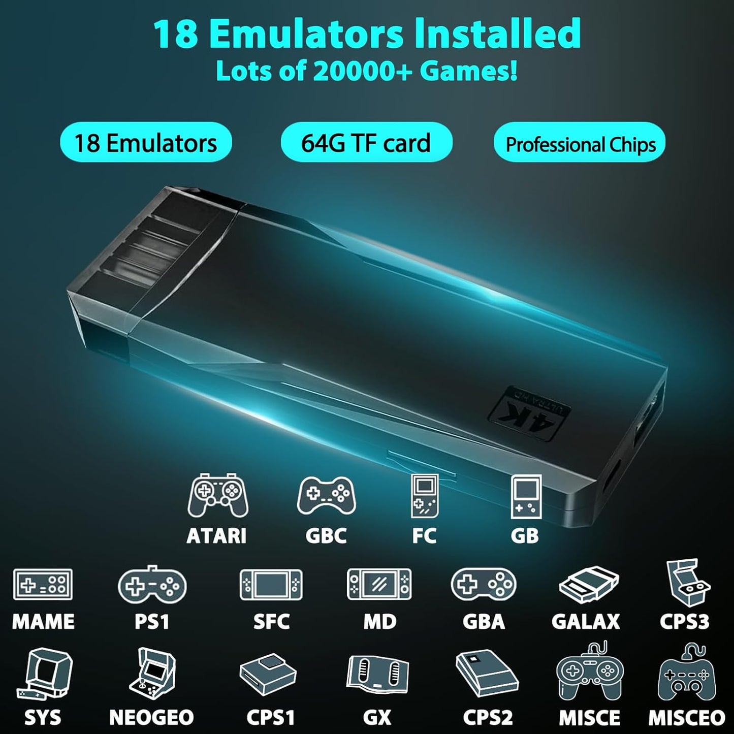 GAME STICK 64GB