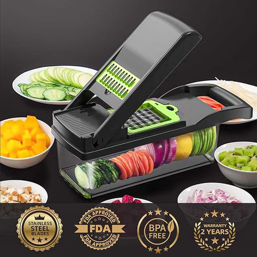 CORTADOR DE VEGETALES SHOPER 14 PIEZAS