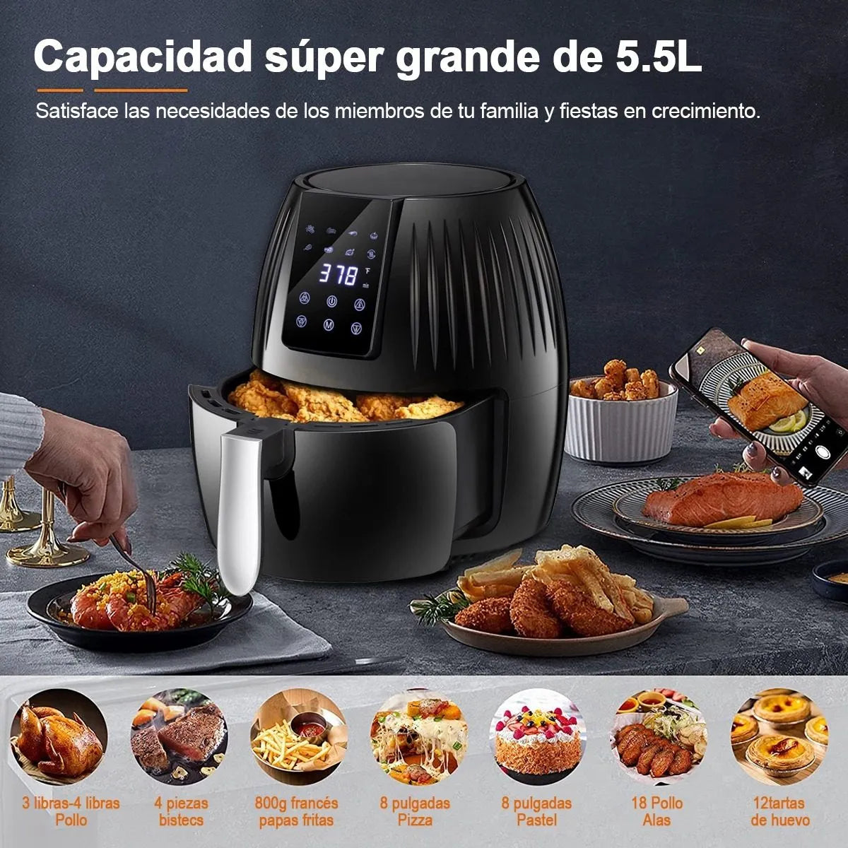 Freidora de Aire (Air Fryer)
